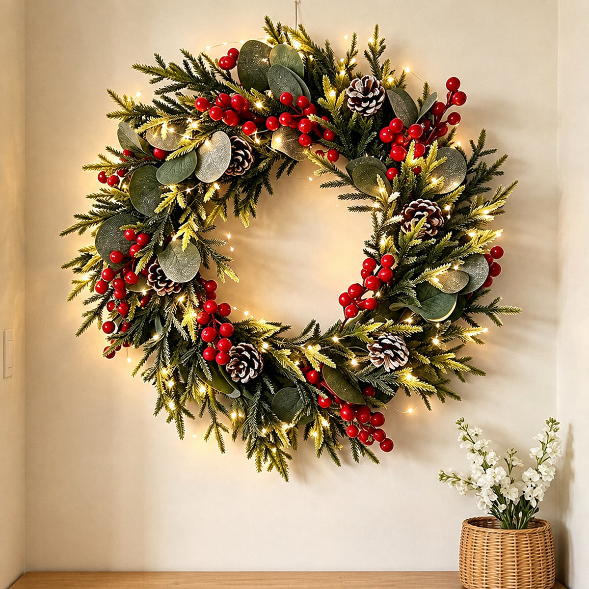001 christmas PE wreath collection hero
