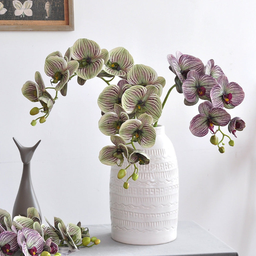 EVERIVELLE 29.9-Inch Seven-Head EVA Phalaenopsis Orchid Stem