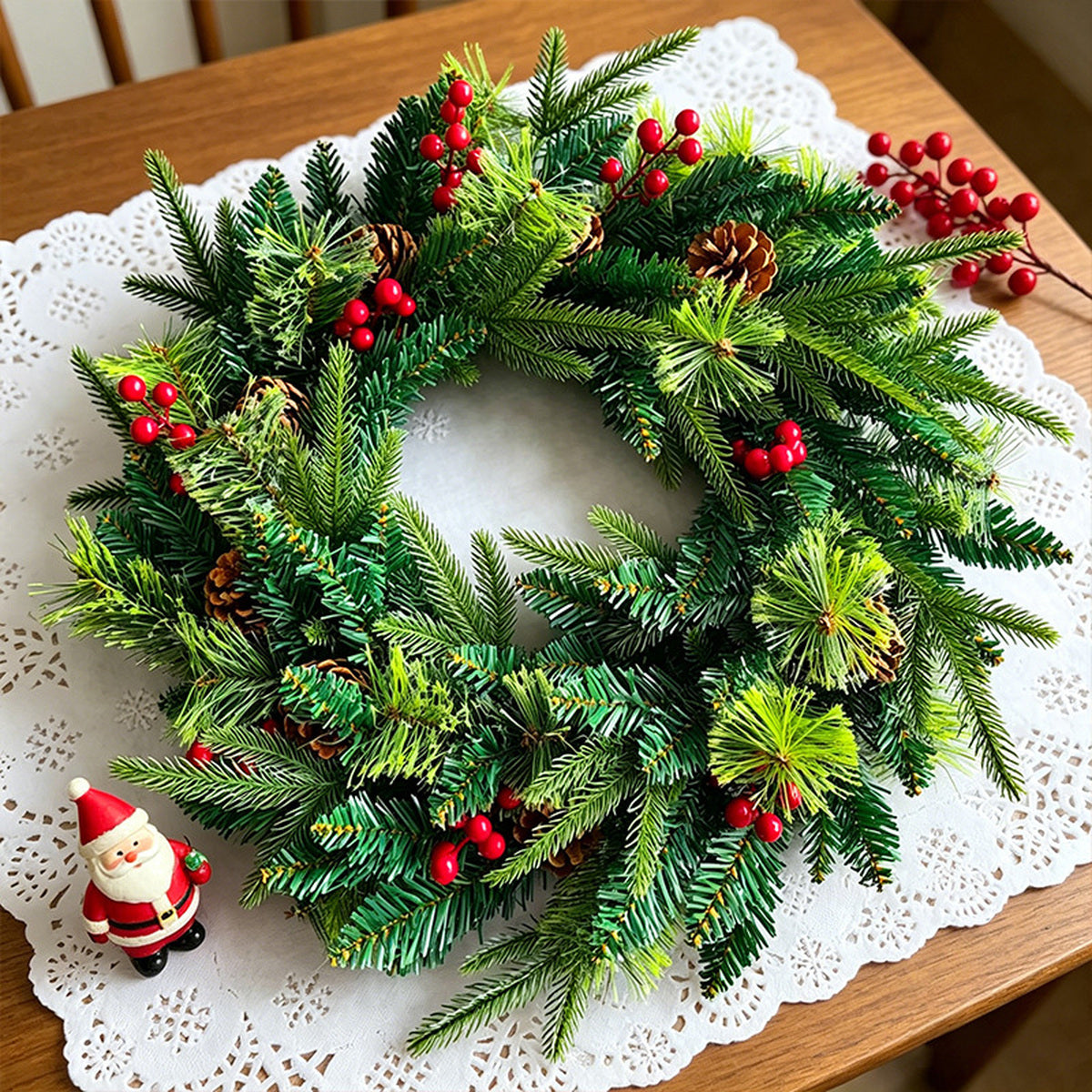 002 christmas PE wreath collection image