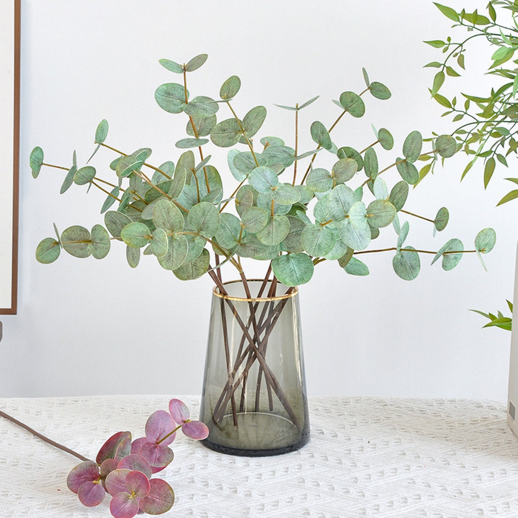 EVERIVELLE 20.5-Inch 3D-Printed Artificial Eucalyptus Stem