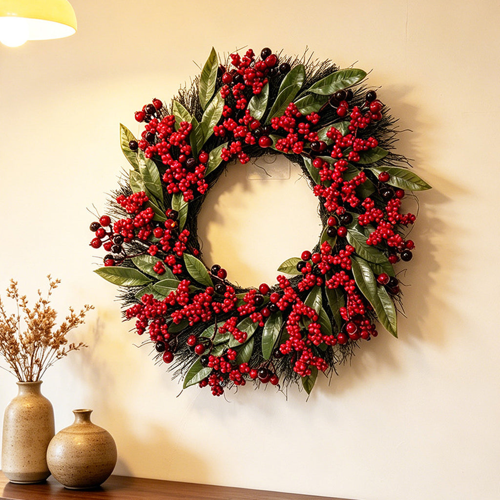 003 christmas PE wreath collection image