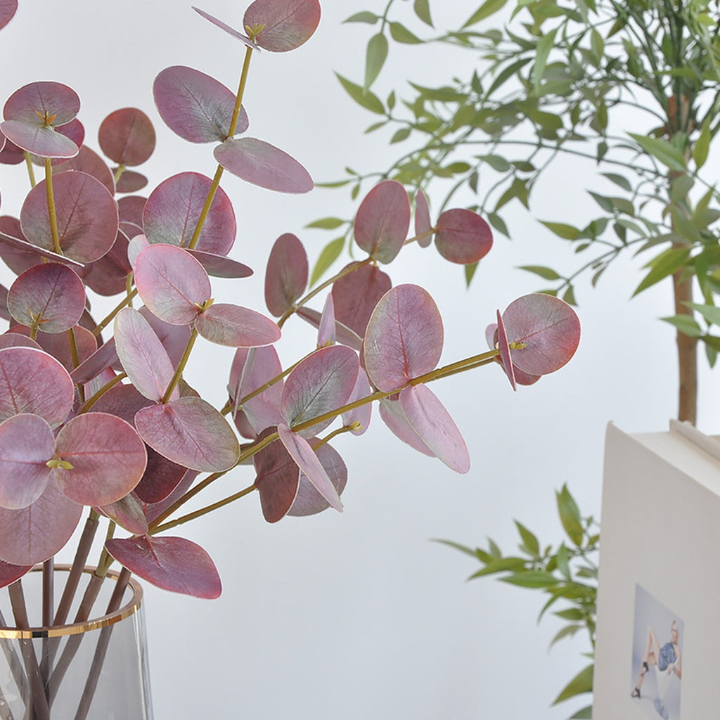 EVERIVELLE 20.5-Inch 3D-Printed Artificial Eucalyptus Stem
