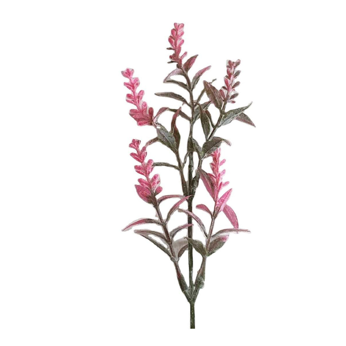 EVERIVELLE Flocked Artificial Heather & Lavender Bouquet