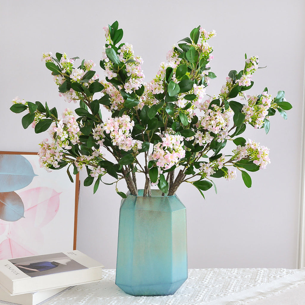 EVERIVELLE 28.7-Inch Artificial Orange Jasmine Blossom Branch