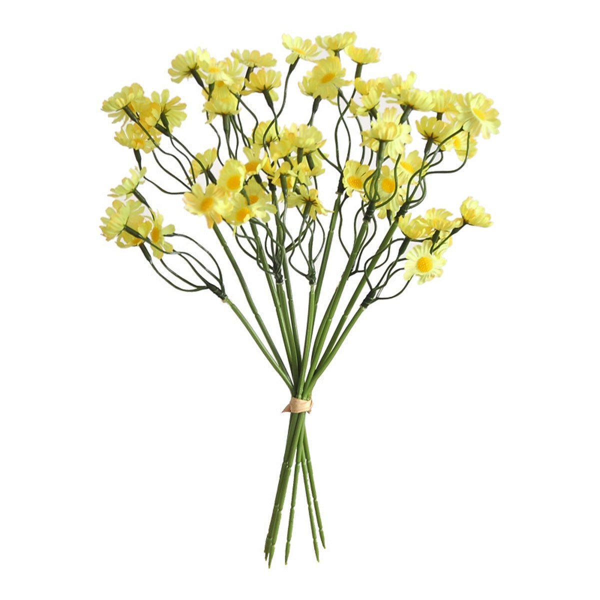EVERIVELLE 10.2-Inch 60-Head Artificial Mini Daisy Bouquet