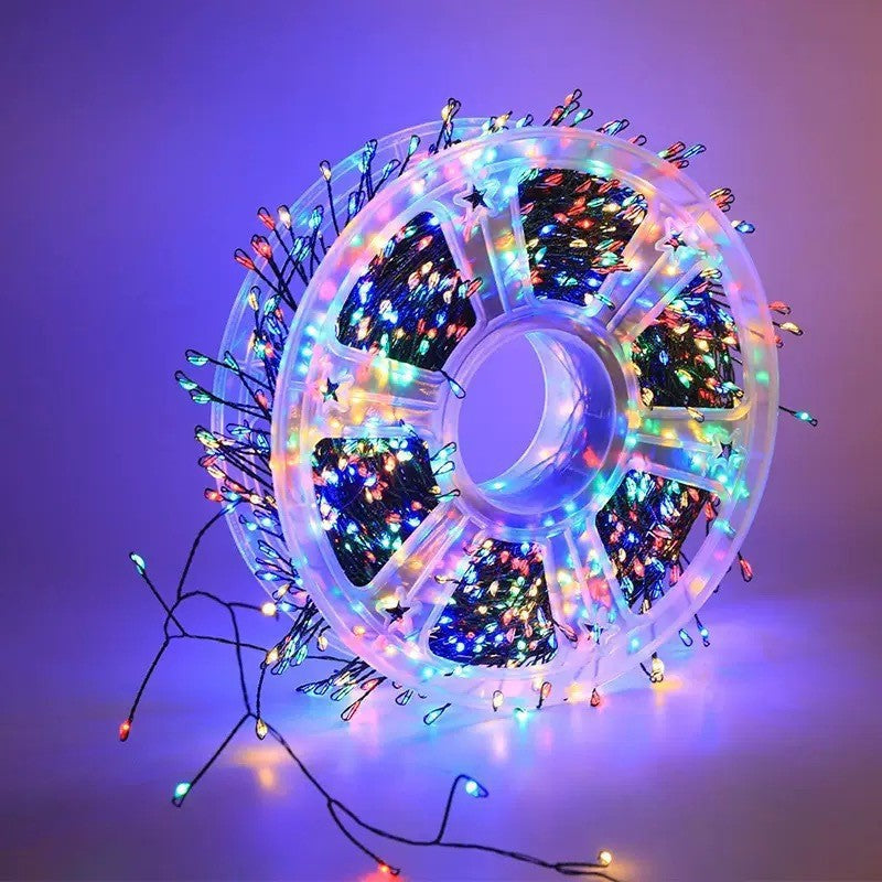 LED Firecracker Cluster String Lights — 005 fcl effect