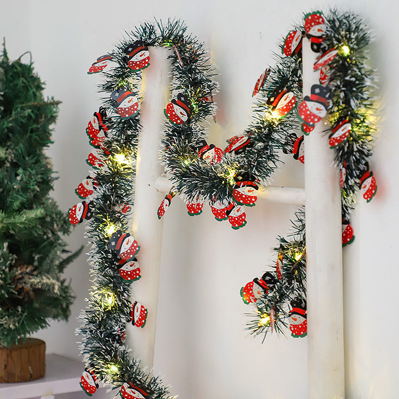 007 tcl dark green with white trim christmas snowman