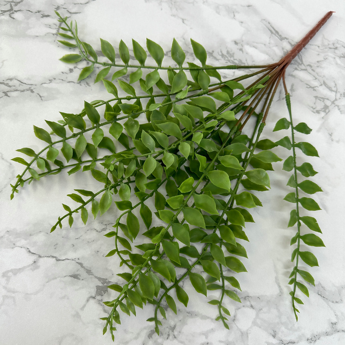 EVERIVELLE 13-Branch Artificial Fern Greenery Bush