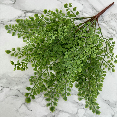 EVERIVELLE 13-Branch Artificial Fern Greenery Bush