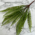 EVERIVELLE 13-Branch Artificial Fern Greenery Bush