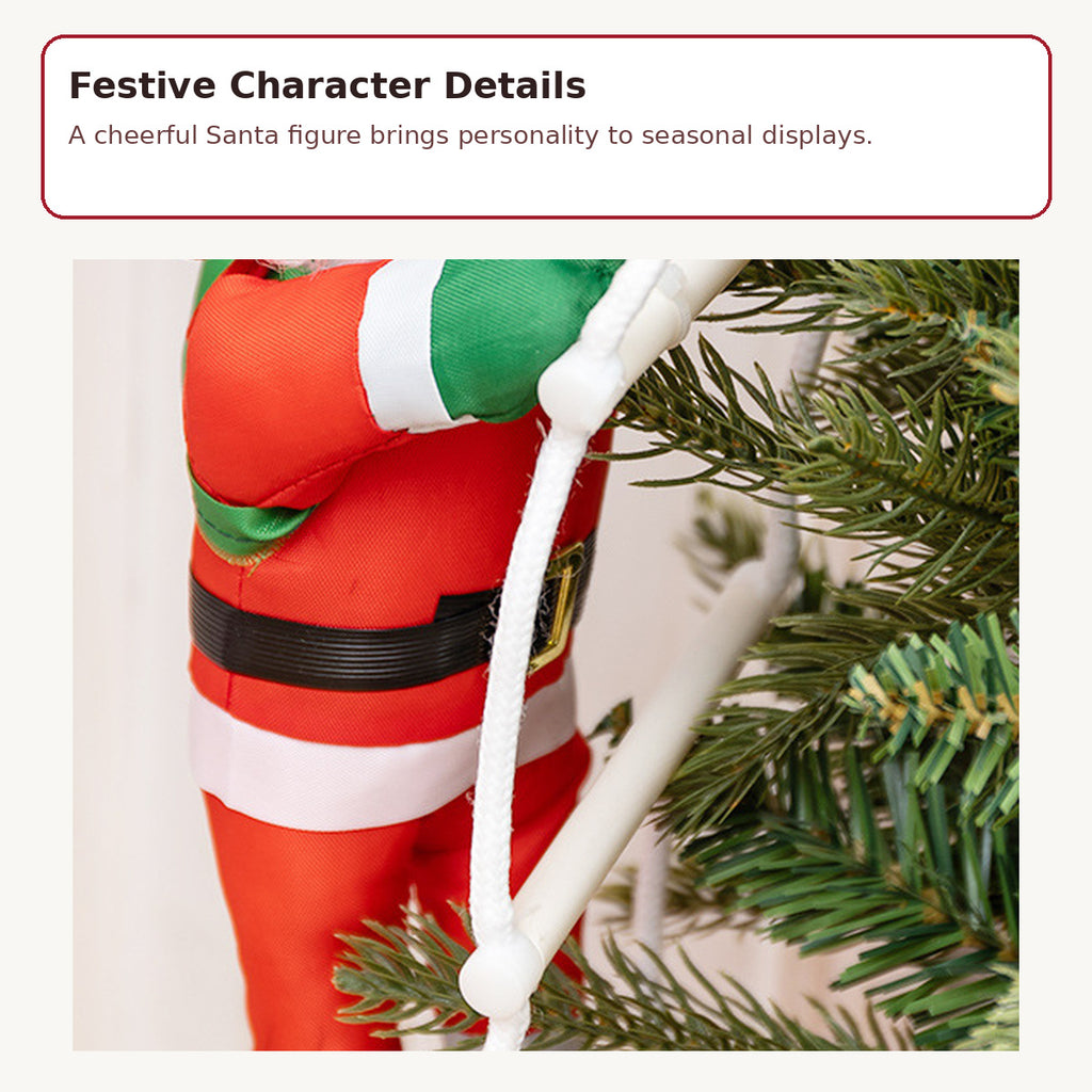 014 static climbing santa hanging decoration image