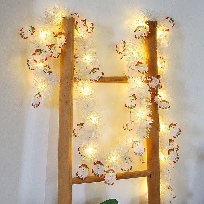 017 tcl white bearded santa