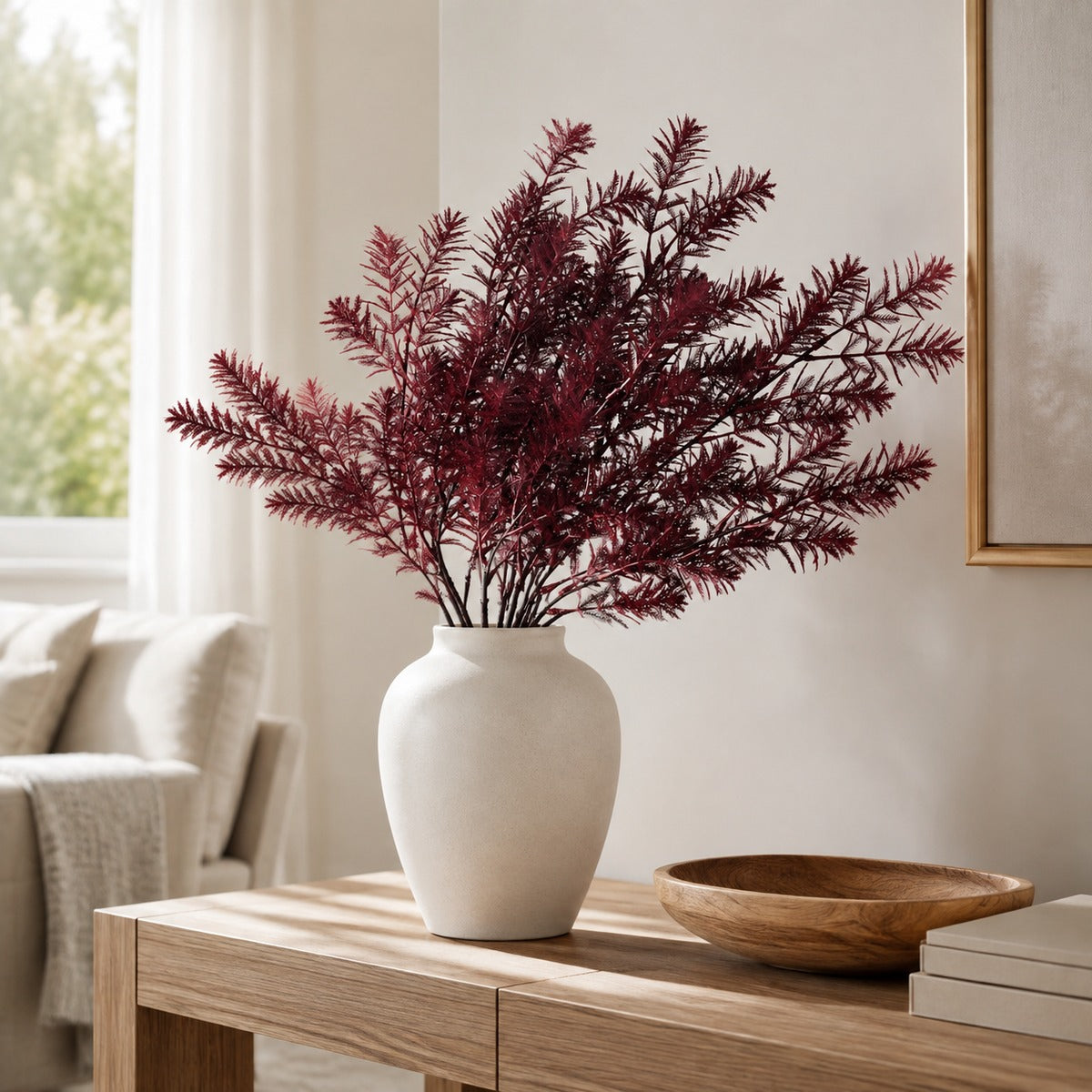 EVERIVELLE 26.8-Inch Autumn Artificial Foliage Spray