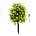 EVERIVELLE Artificial Lemon Tree Garden Stake