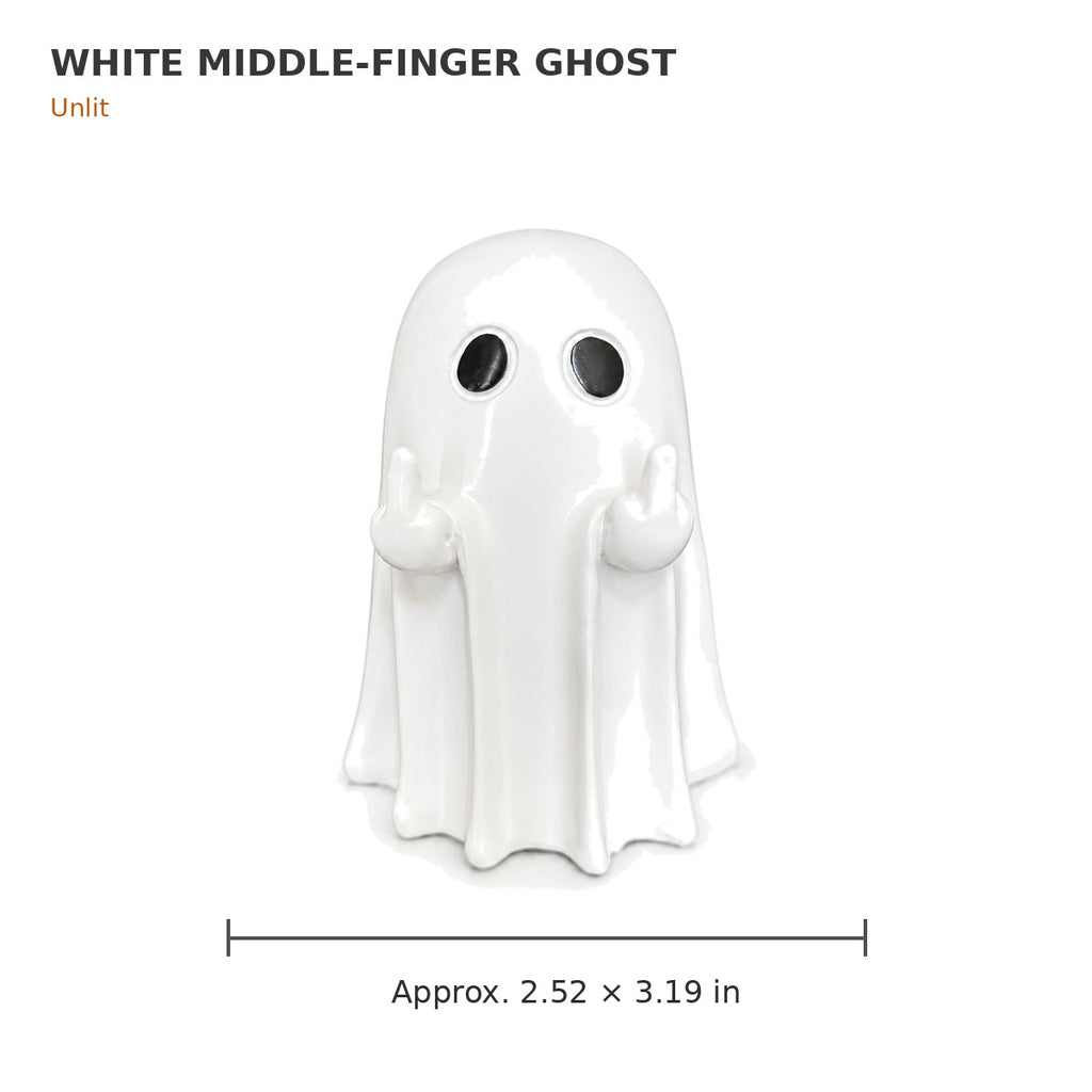 024 cute halloween ghost figurine collection image
