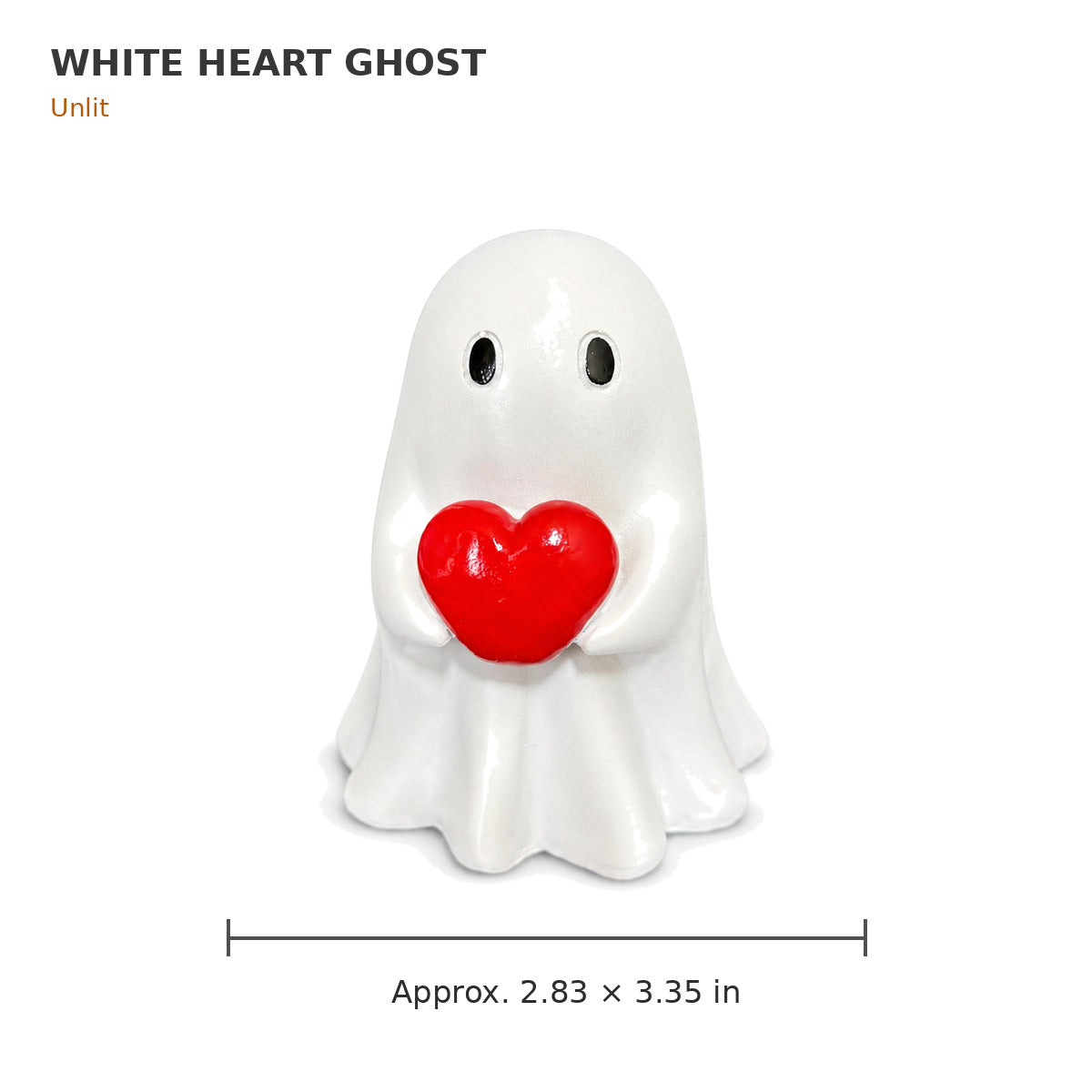 027 cute halloween ghost figurine collection image
