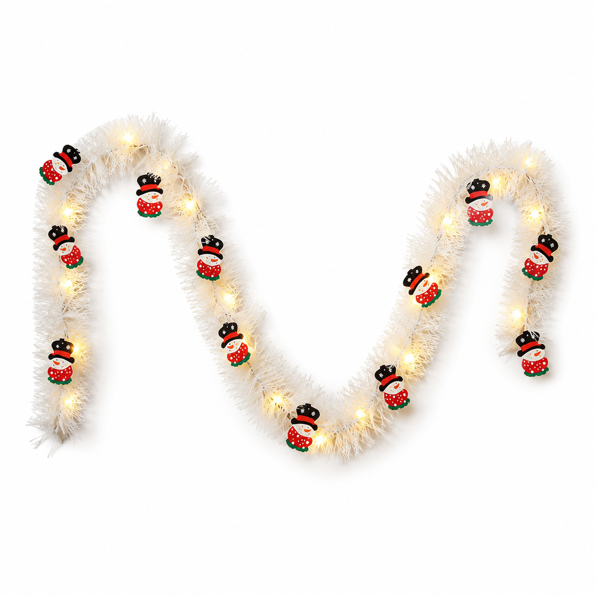 028 tcl sku white christmas snowman