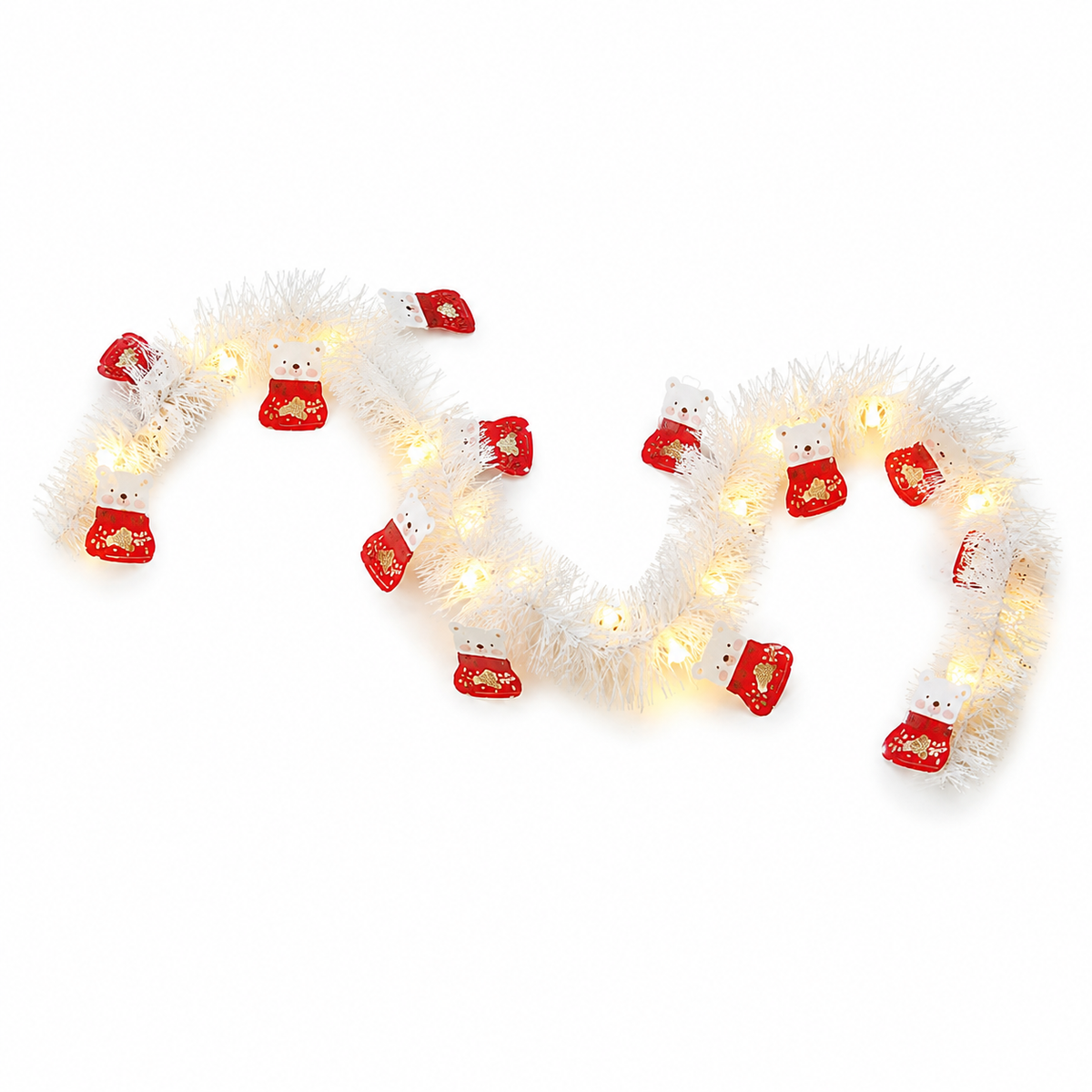 030 tcl sku white christmas bear