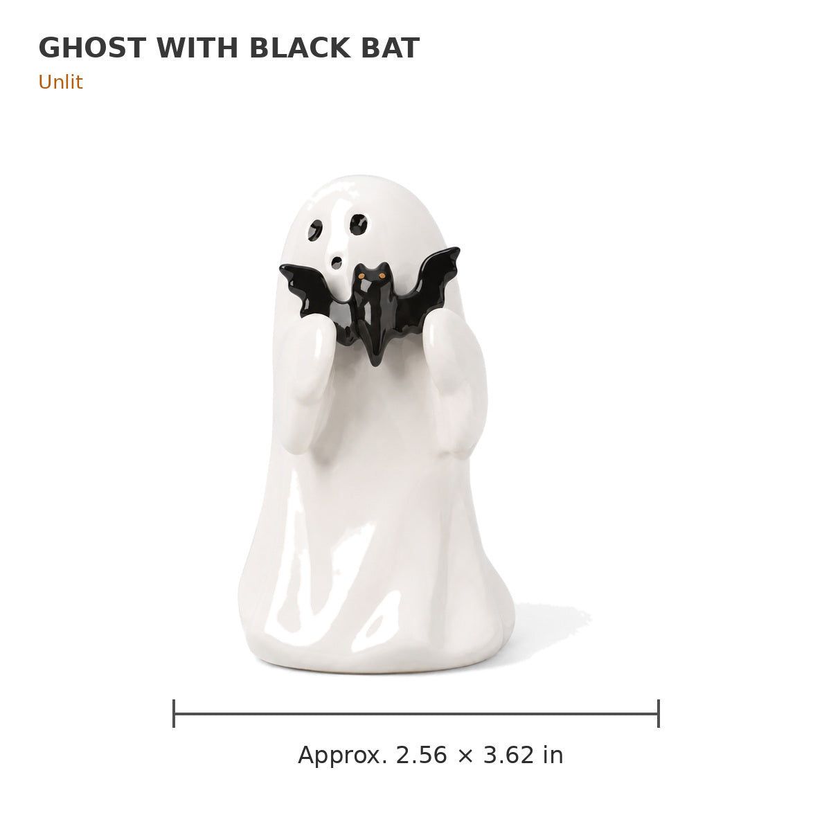 031 cute halloween ghost figurine collection image