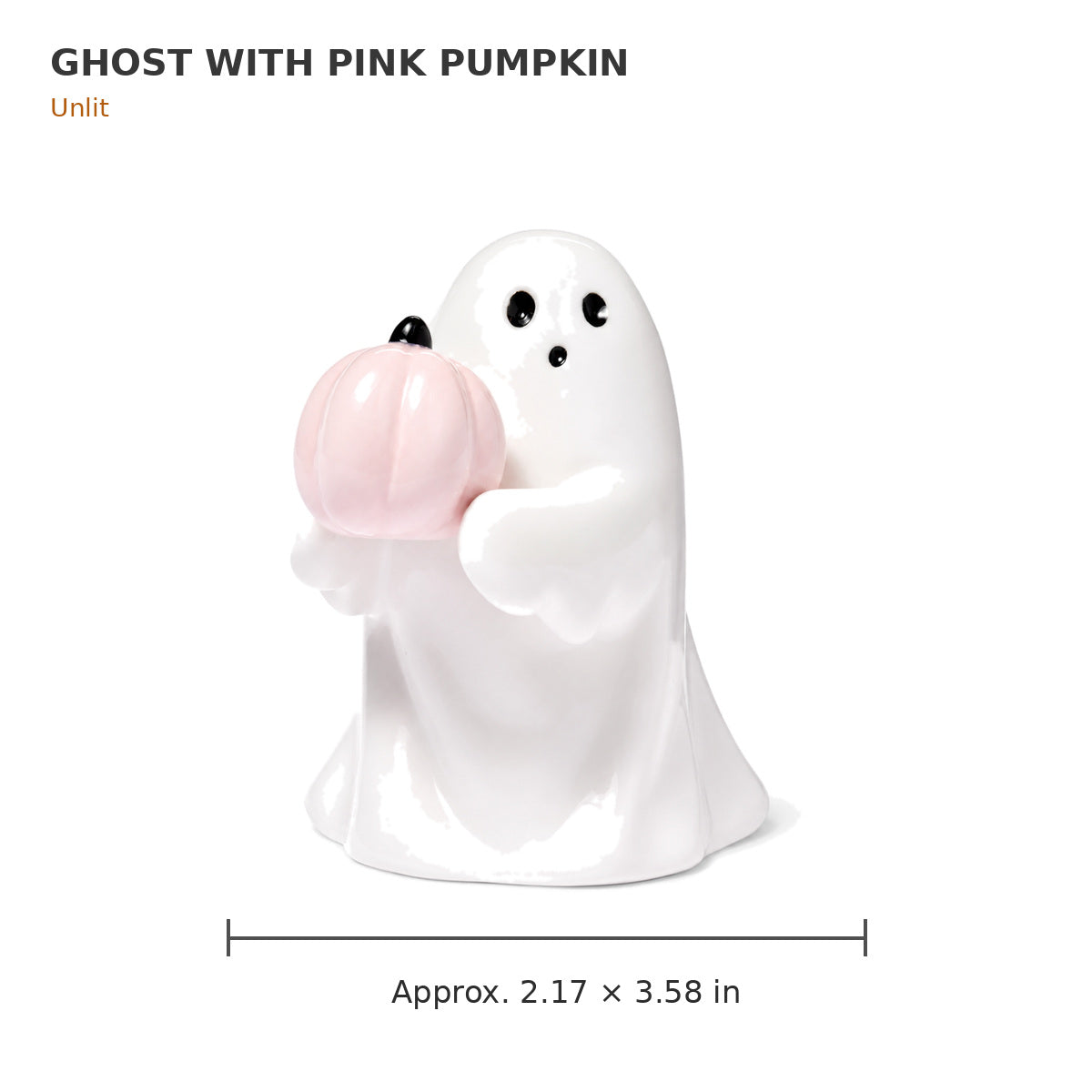 032 cute halloween ghost figurine collection image