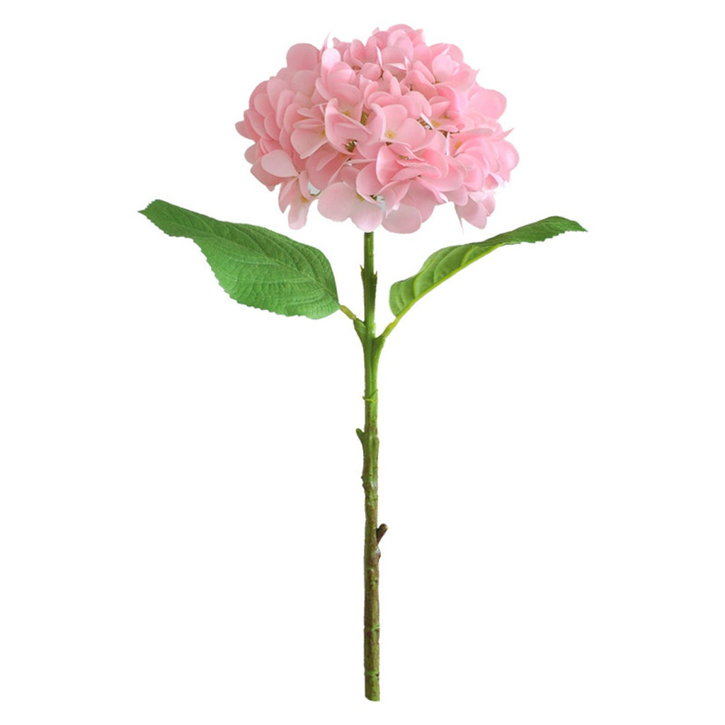 EVERIVELLE 18.9-Inch Single-Head Moist-Touch Artificial Hydrangea Stem