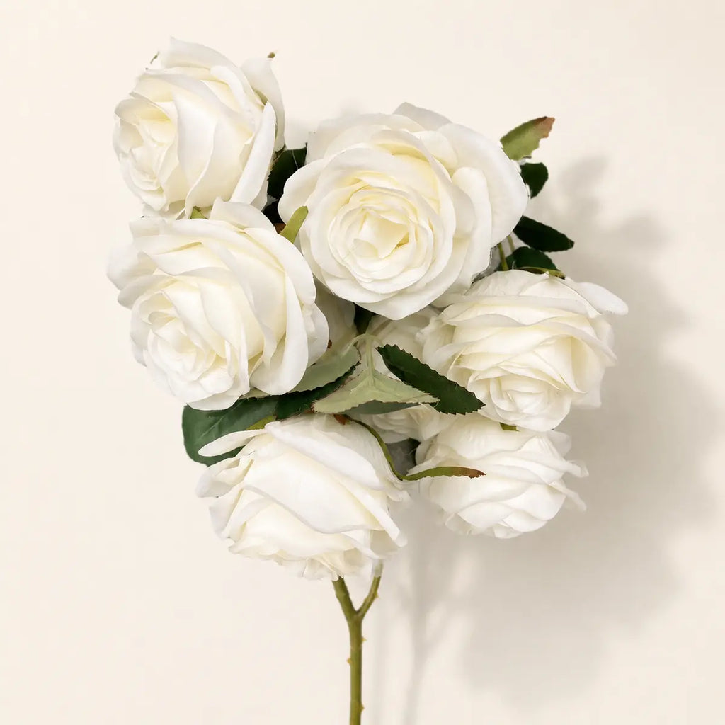 EVERIVELLE Five-Head Artificial Rose Spray