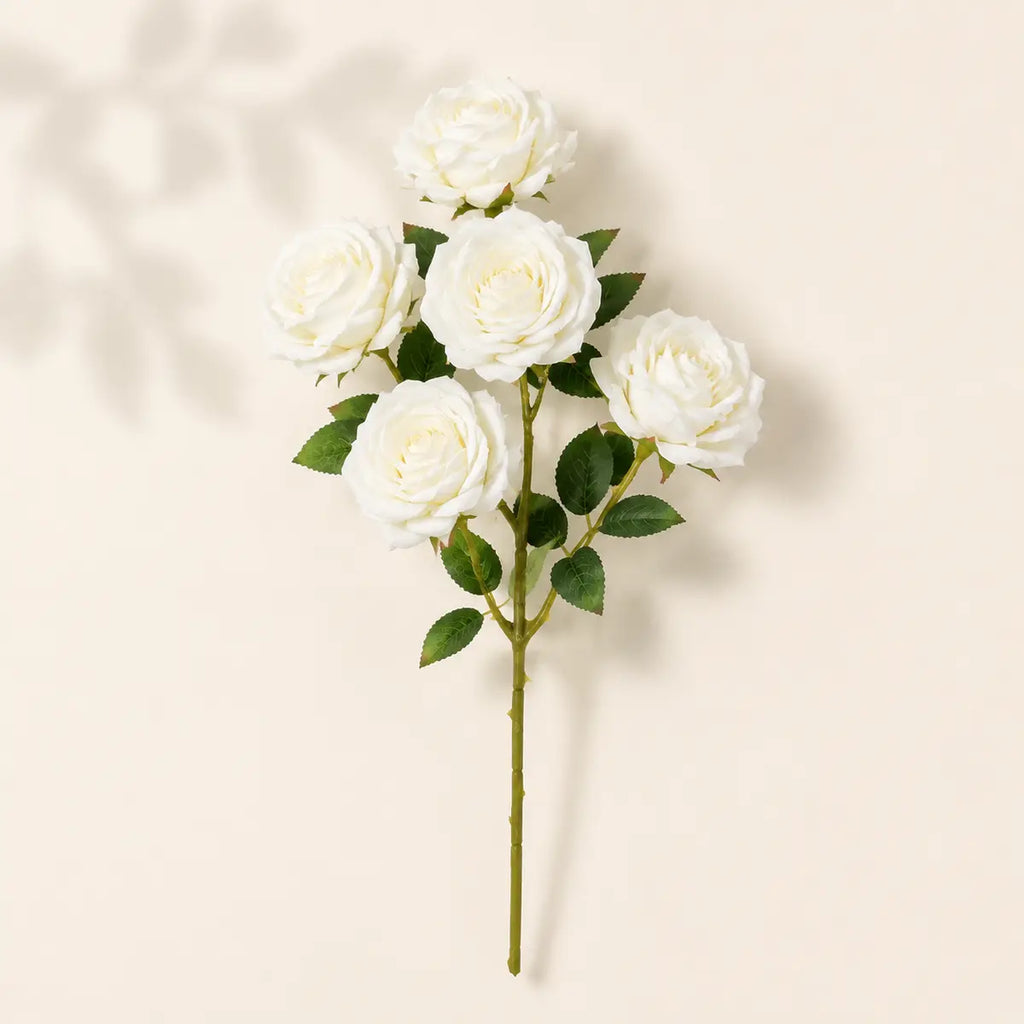 EVERIVELLE Five-Head Artificial Rose Spray