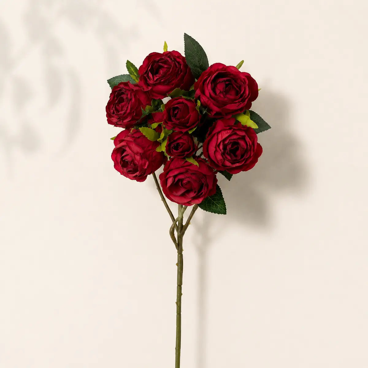 EVERIVELLE Nine-Head Sweetheart Artificial Rose Bouquet