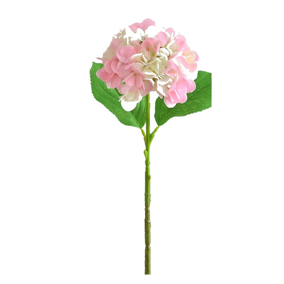 EVERIVELLE 18.9-Inch Single-Head Moist-Touch Artificial Hydrangea Stem