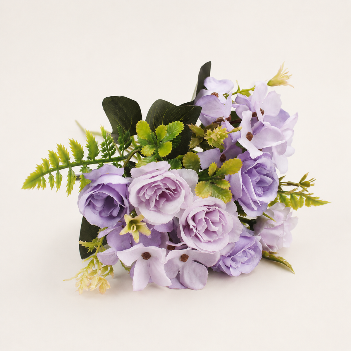 EVERIVELLE Autumn Artificial Rose & Hydrangea Bouquet