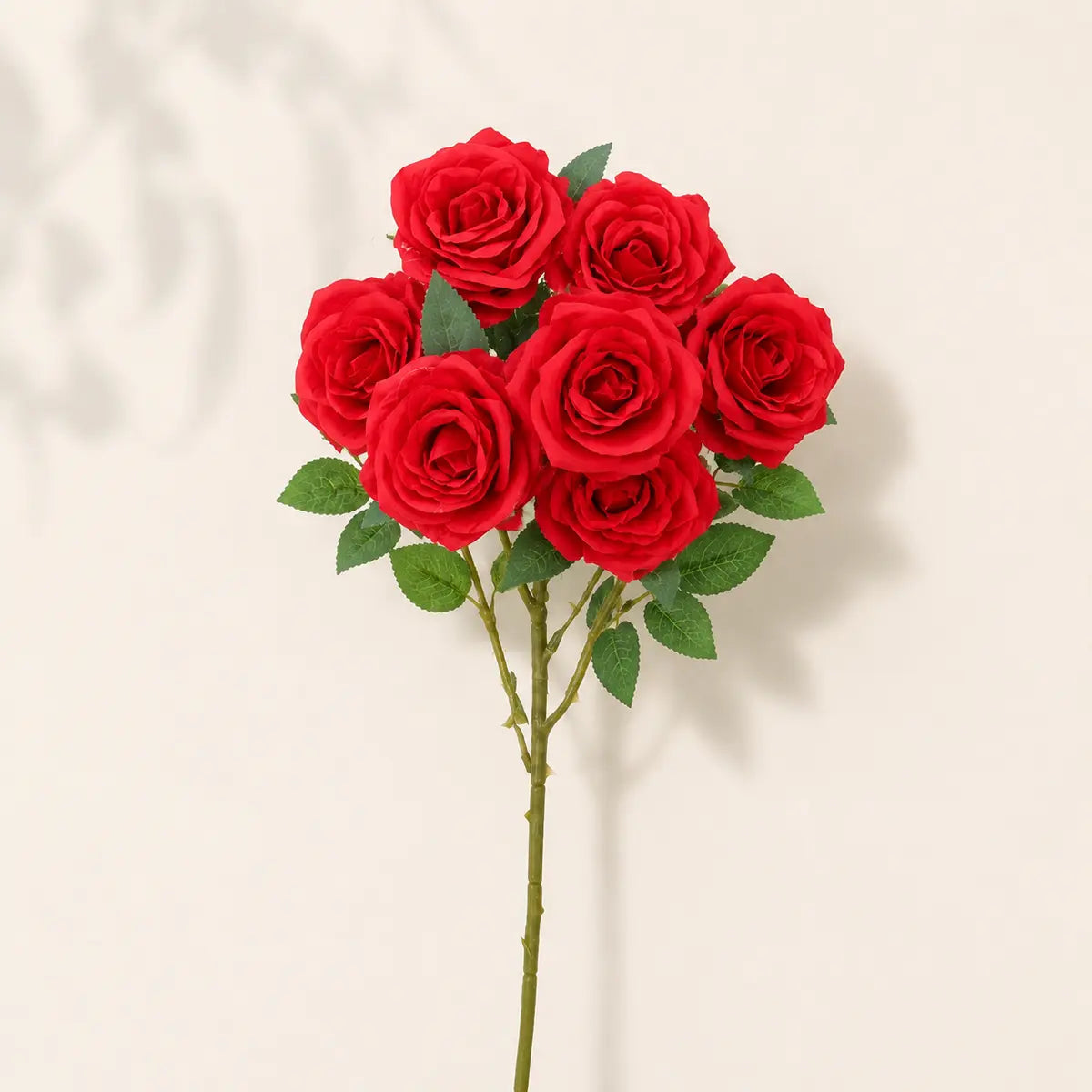 EVERIVELLE Seven-Head Artificial Rose Bouquet