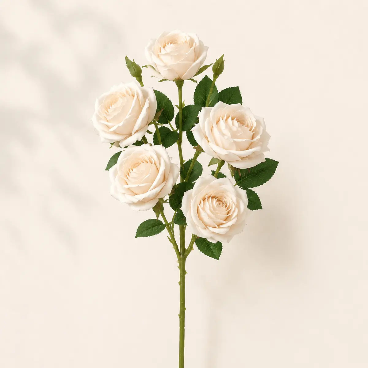 EVERIVELLE Five-Head Artificial Rose Spray