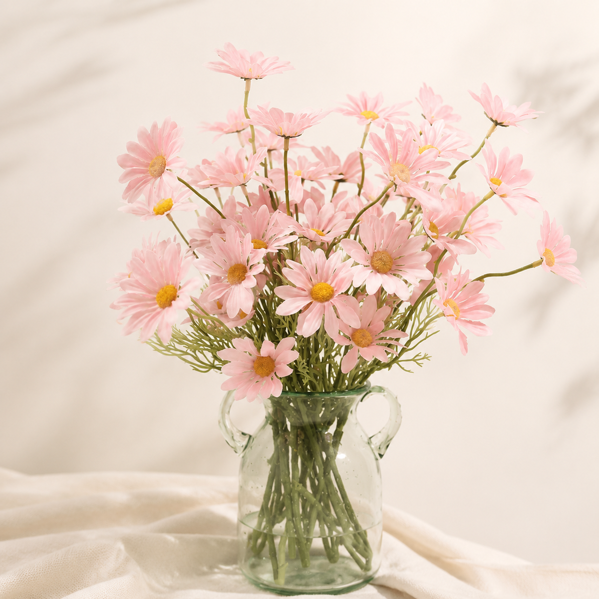 EVERIVELLE Five-Head Artificial Daisy Stem
