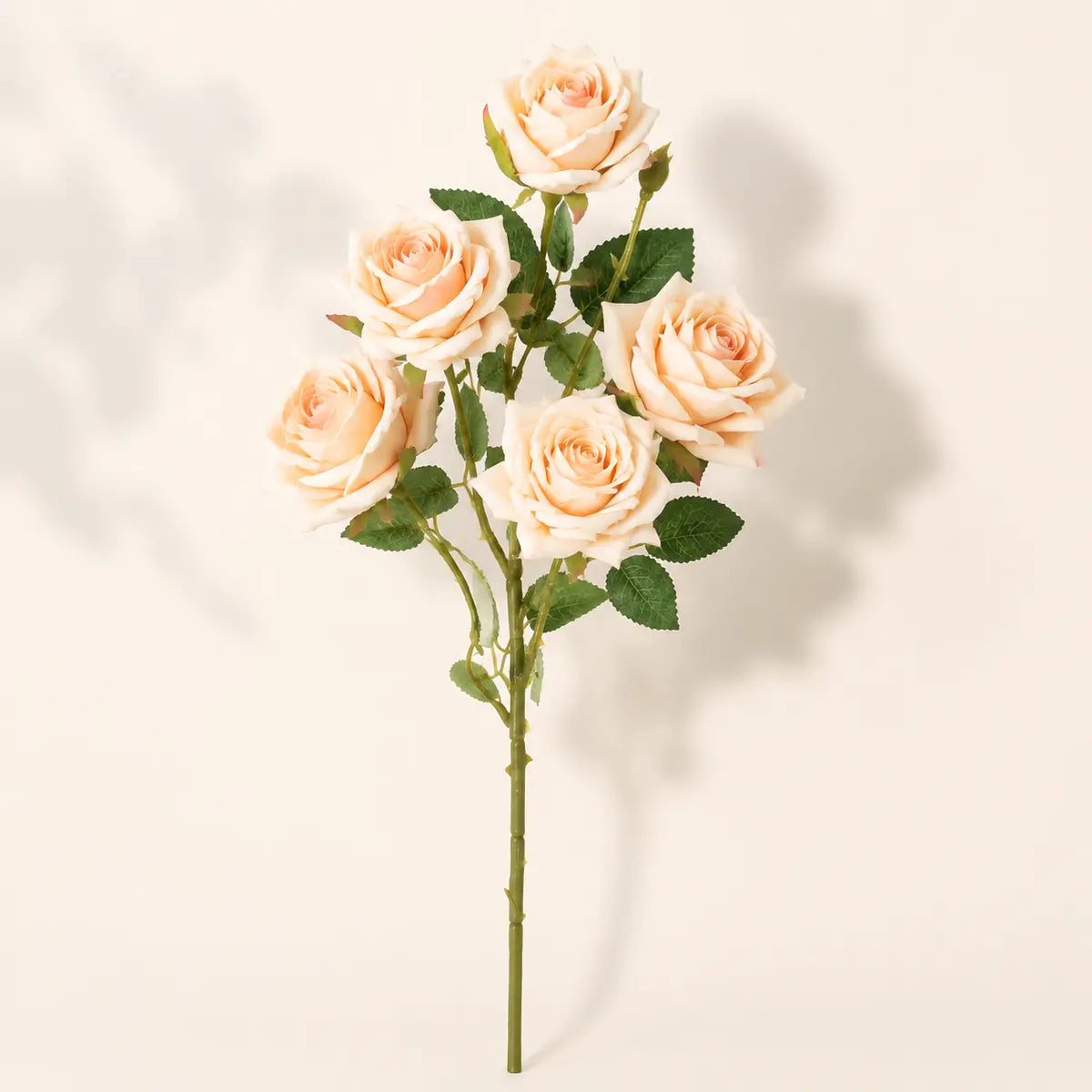 EVERIVELLE Five-Head Artificial Rose Spray
