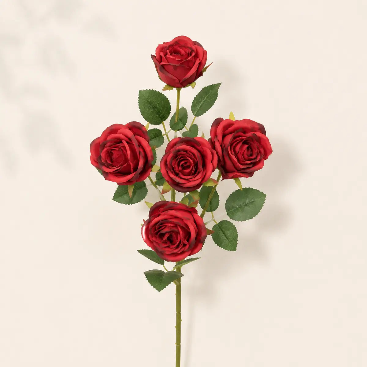 EVERIVELLE Five-Head Artificial Rose Spray