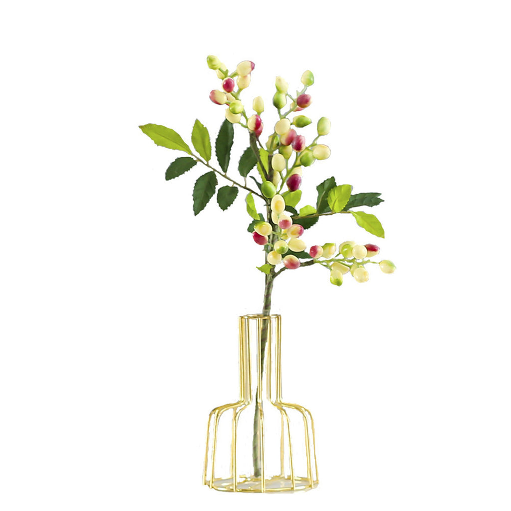 EVERIVELLE Artificial Berry & Olive Leaf Branch
