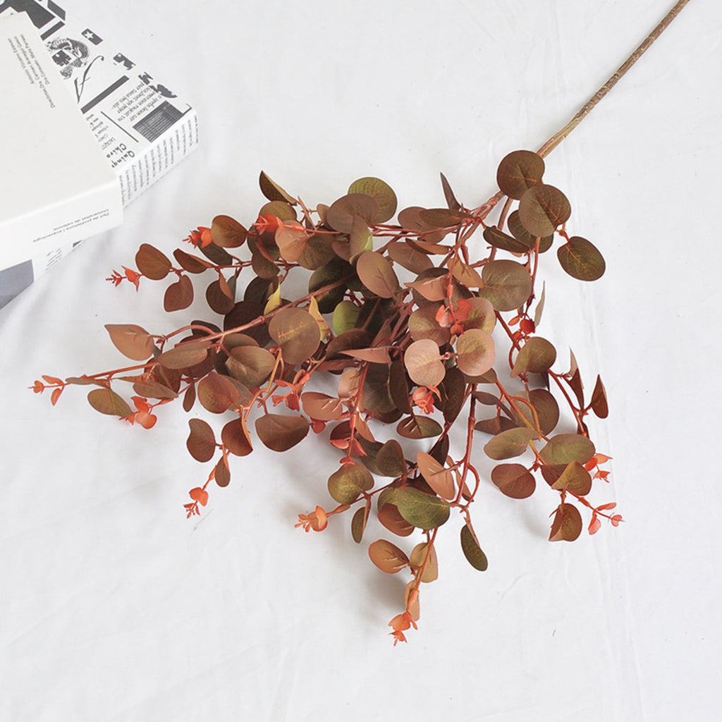 EVERIVELLE 29.5-Inch Autumn Artificial Eucalyptus Branch