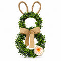 Easter Bunny Greenery Grapevine Wreath