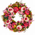 Peony Garden Spring Wreath Collection