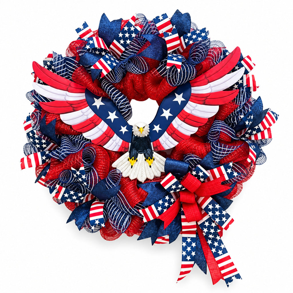 Patriotic Eagle & Americana Wreath Collection