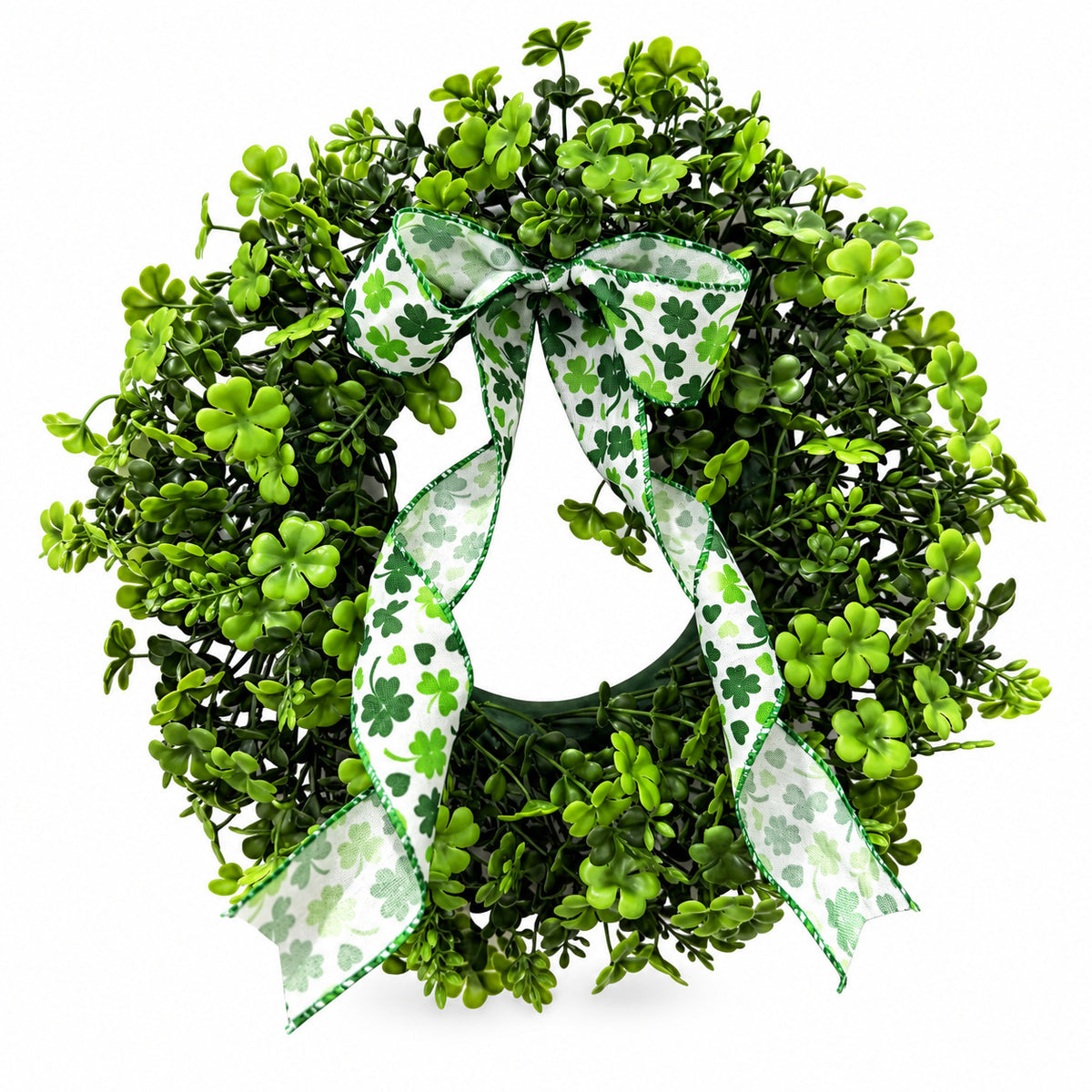 St. Patrick's Day Shamrock Bow Wreath Collection