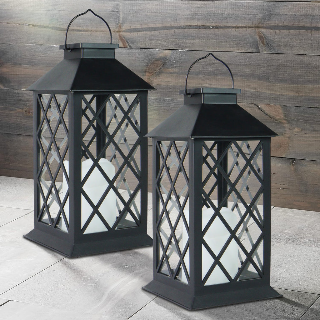 Vintage Solar Candle Lantern Collection