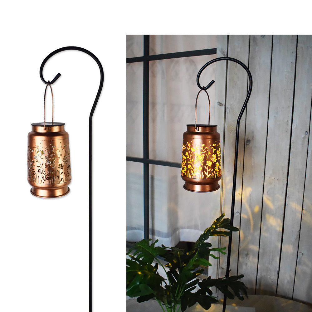Butterfly & Hummingbird Solar Projection Lantern Collection