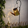 Solar Watering Can Garden Projection Light Collection
