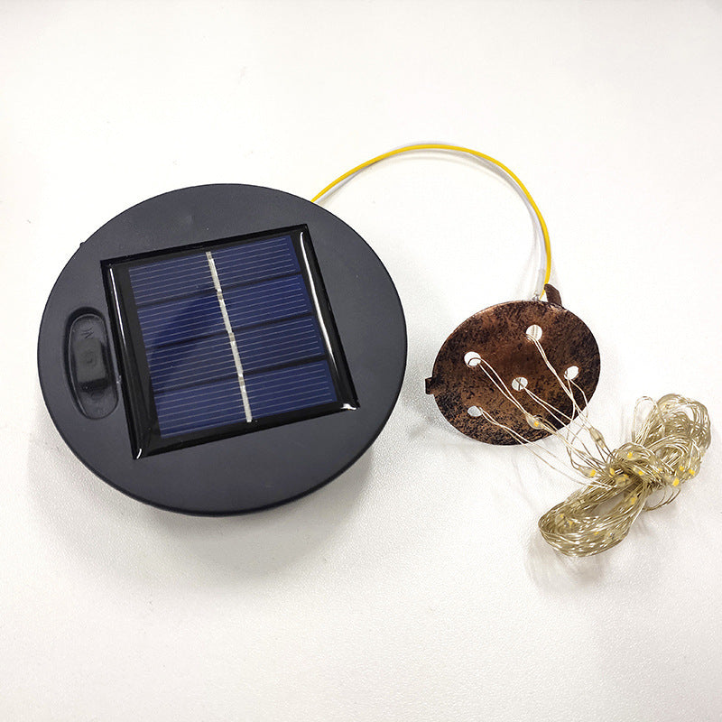 Solar Watering Can Garden Projection Light Collection