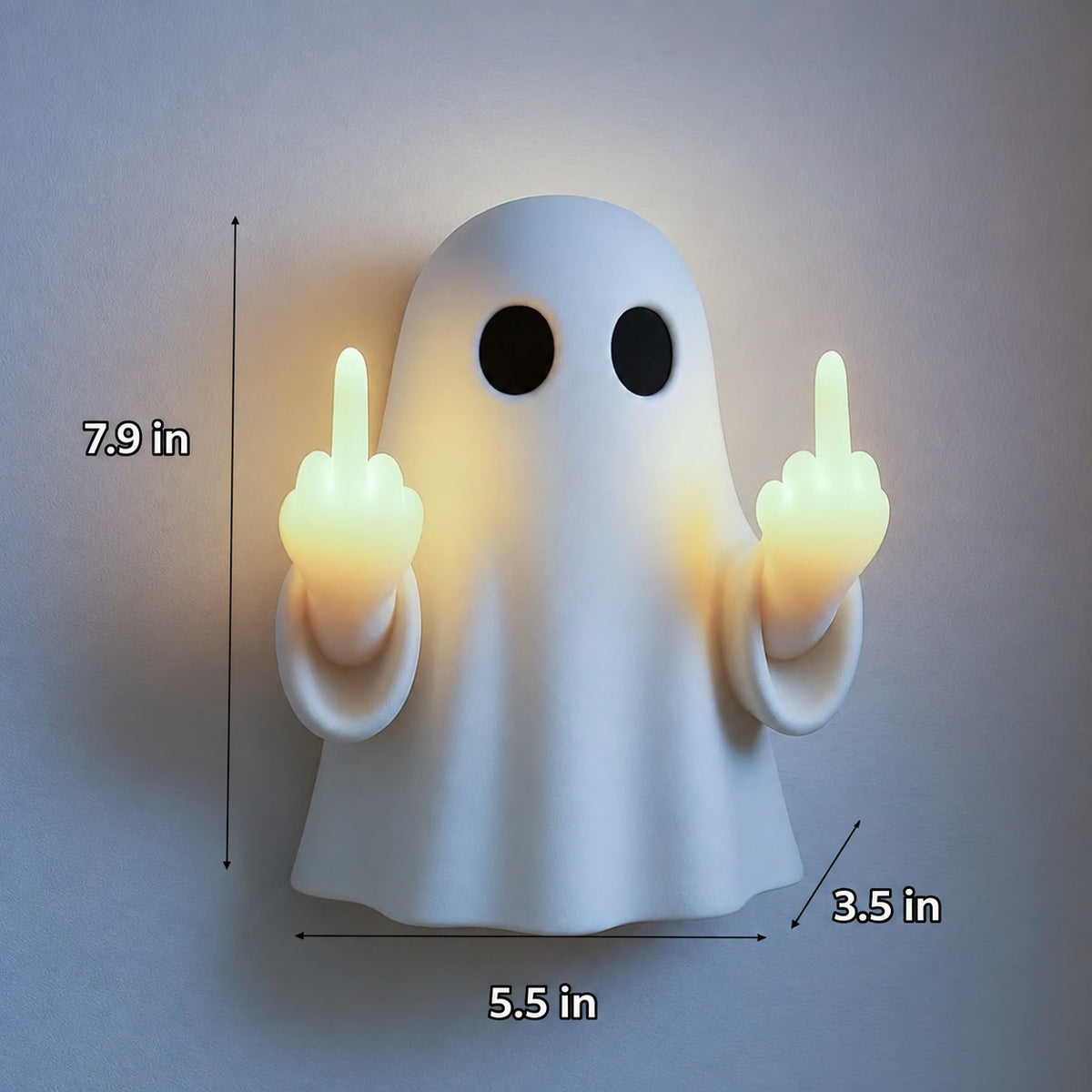 Cheeky Ghost & Santa Wall Night Light Collection