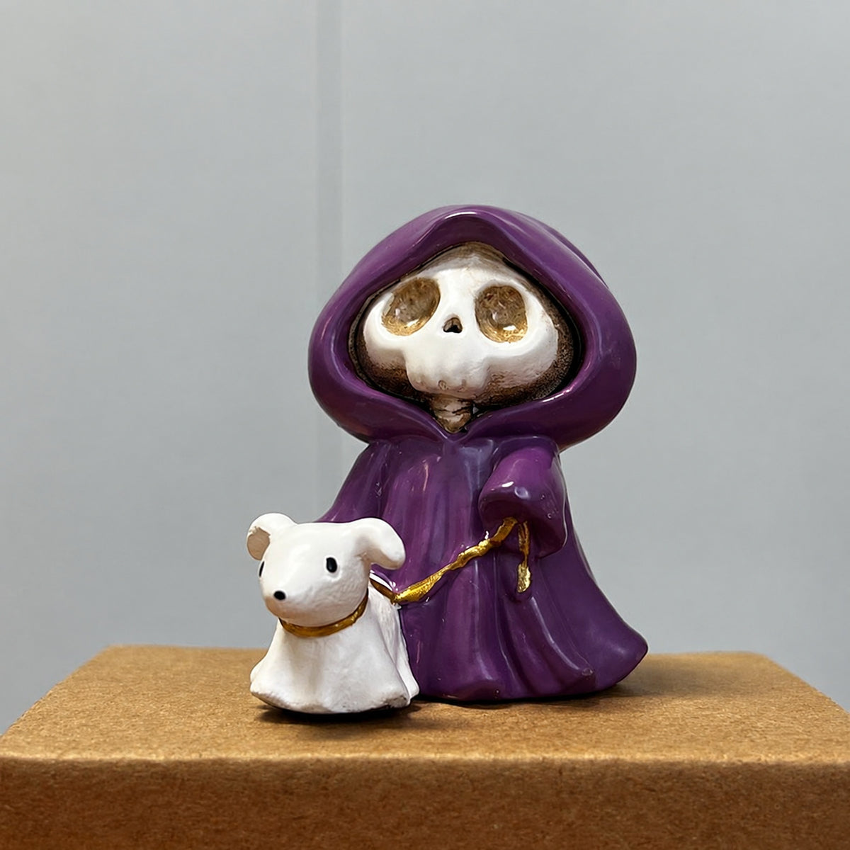 Cheeky Purple Grim Reaper Mini Figurine Collection