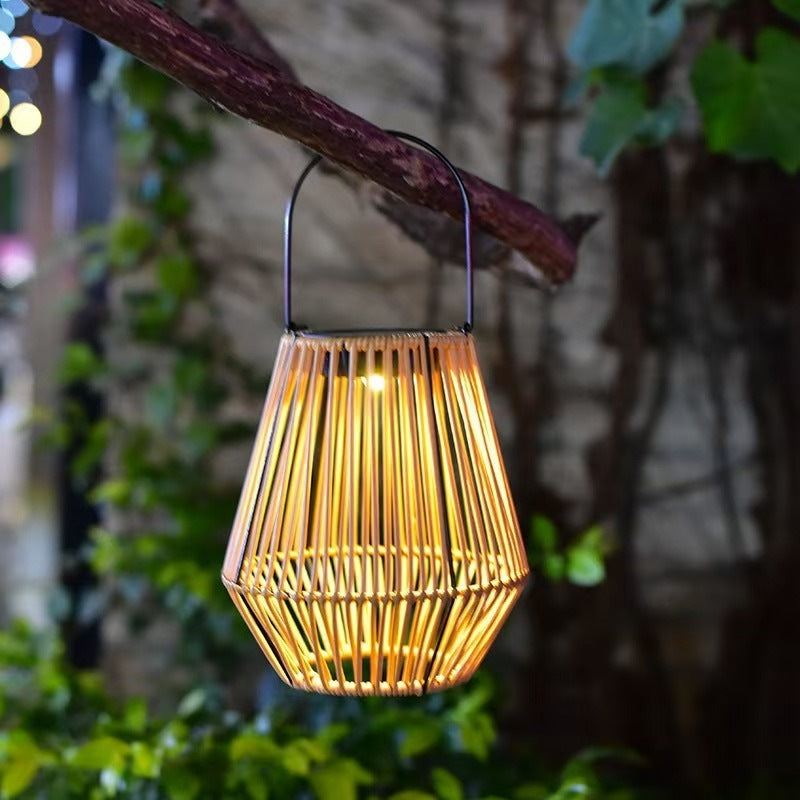 Solar Woven Lantern Collection
