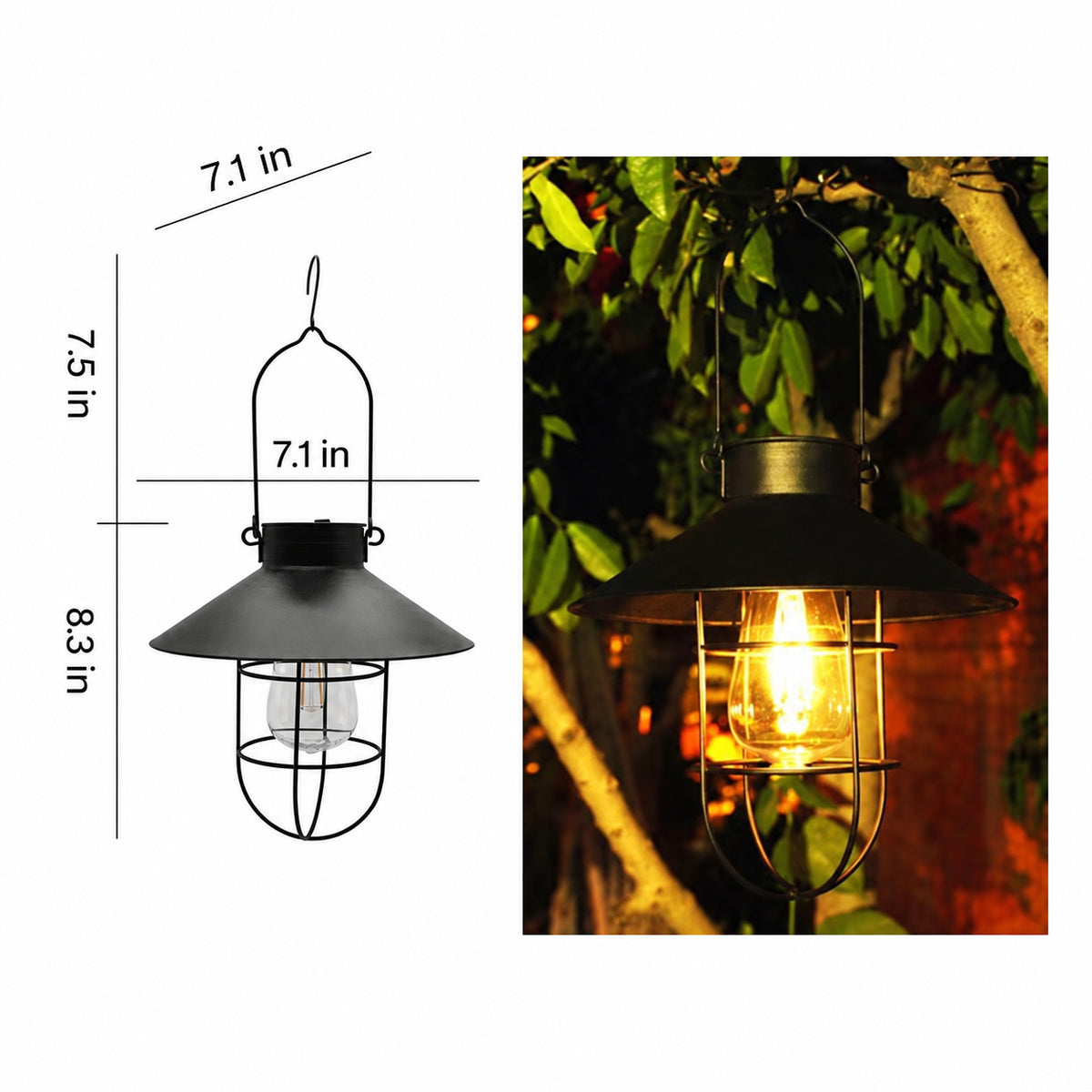 Vintage Solar Hanging Lantern Collection