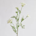 EVERIVELLE Four-Head Tall Artificial Lace Flower Stem